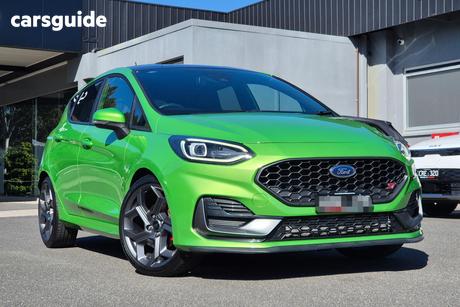 Green 2021 Ford Fiesta Hatchback St