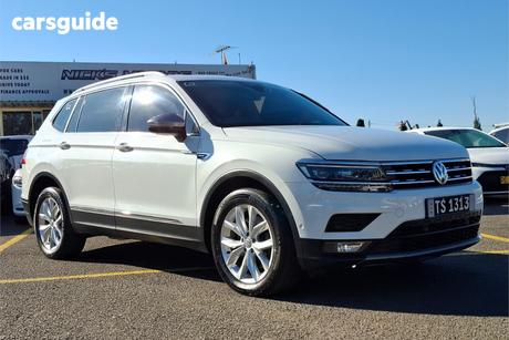 White 2018 Volkswagen Tiguan Wagon Allspace 162 Tsi Highline