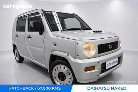 Silver 2001 Daihatsu NAKED Hatch G 4WD TURBO