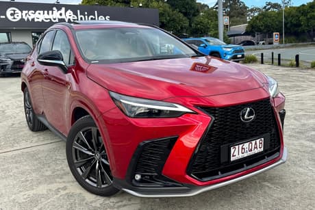 Red 2026 Lexus NX SUV NX450H+ F SPORT 4X4