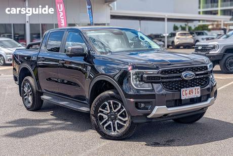 Black 2026 Ford Ranger Double Cab Pick Up Sport 3.0 (4X4)