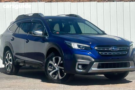 Blue 2022 Subaru Outback Wagon Awd Touring
