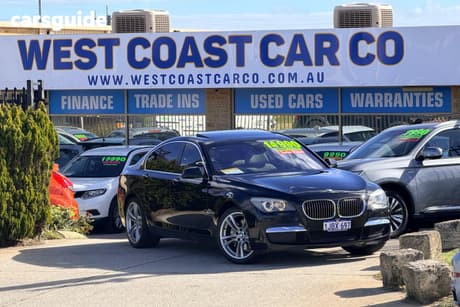 Black 2012 BMW 730D Sedan 30D