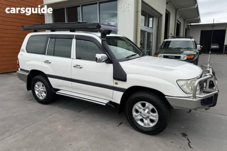 White 2006 Toyota Landcruiser Wagon Gxl (4X4)