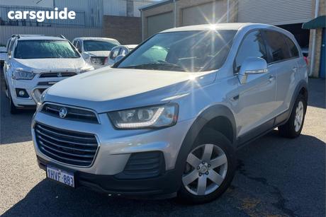 Silver 2016 Holden Captiva Wagon 5 Ls (Fwd)
