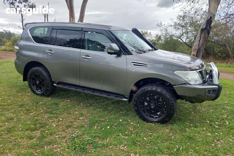 Grey 2016 Nissan Patrol Wagon Ti (4X4)