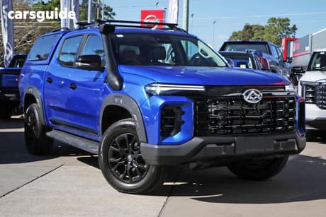 Blue 2026 LDV T60 Double Cab Utility Max Plus (4X4)