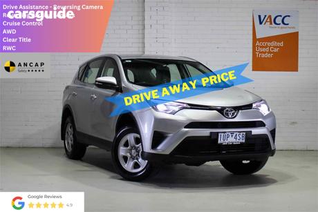 Silver 2016 Toyota RAV4 Wagon Gx (4X4)