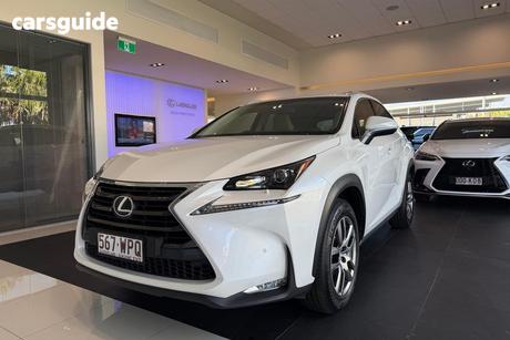 White 2016 Lexus NX300H Wagon Luxury Hybrid (Awd)