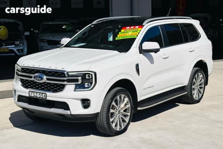 White 2024 Ford Everest Wagon Platinum (4Wd)