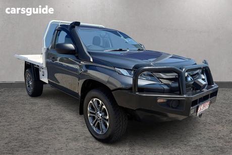 Blue 2020 Mitsubishi Triton Cab Chassis Glx (4X4)