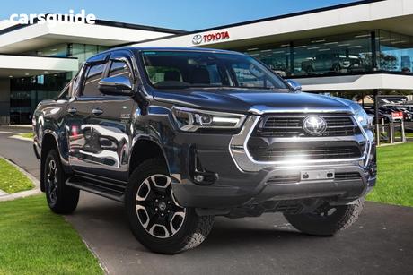 Grey 2022 Toyota Hilux Double Cab Pick Up Sr5 (4X4)