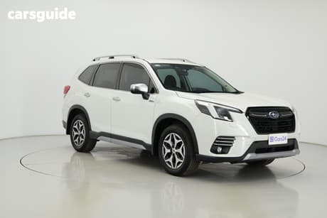 White 2023 Subaru Forester Wagon Hybrid L (Awd)