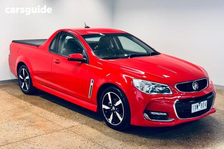 Red 2017 Holden UTE Utility Sv6