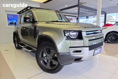 Green 2021 Land Rover Defender Wagon 110 P400 Se (294Kw)