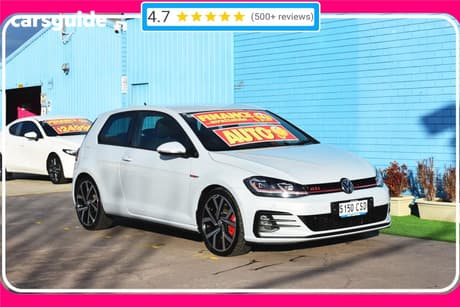 Silver 2017 Volkswagen Golf Hatchback Gti Performance Edition 1
