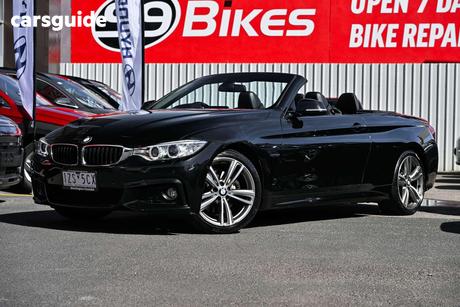 Black 2015 BMW 428I Convertible Modern Line