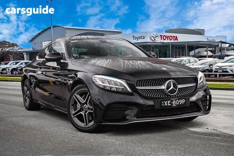 Black 2019 Mercedes-Benz C200 Coupe