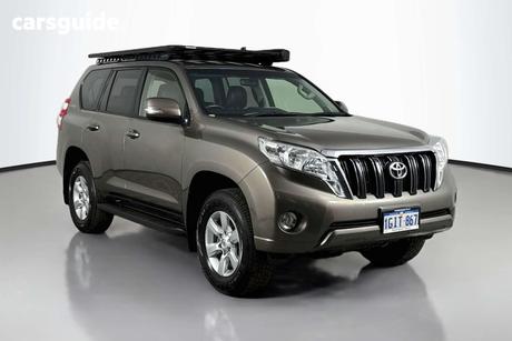 Brown 2017 Toyota Landcruiser Prado Wagon Gx (4X4)