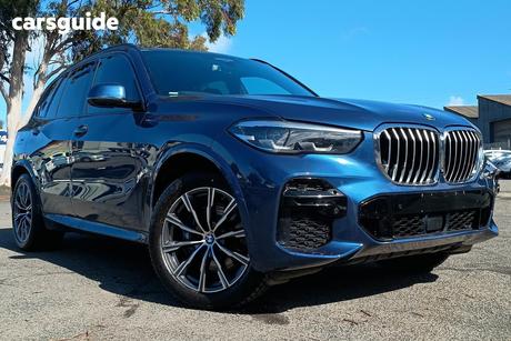 Blue 2022 BMW X5 Wagon Xdrive40I M Sport
