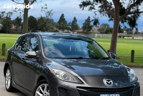 Grey 2012 Mazda 3 Hatchback Sp25