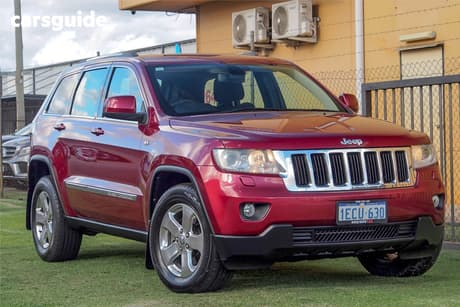 Red 2012 Jeep Grand Cherokee Wagon Laredo (4X4)