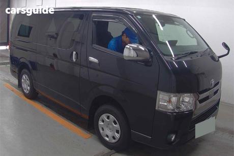 Black 2018 Toyota HiAce OtherCar