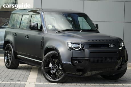 Black 2026 Land Rover Defender Wagon 110 D350 X-Dynamic Hse (257Kw)