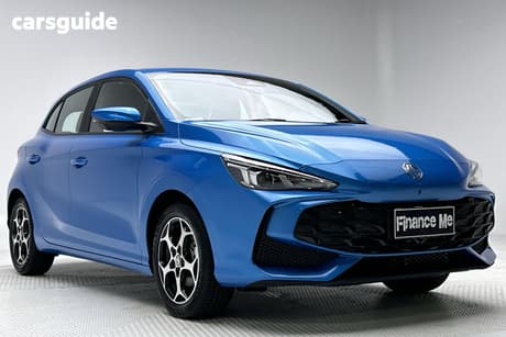 Blue 2025 MG MG3 Hatchback Essence