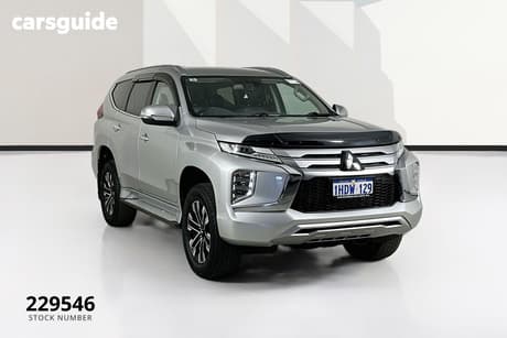 Silver 2020 Mitsubishi Pajero Sport Wagon Gls (4X4) 7 Seat