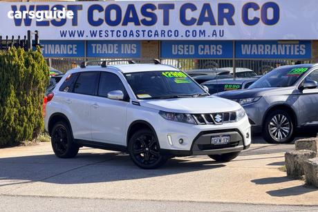 White 2017 Suzuki Vitara Wagon S Turbo (2Wd) (Qld)