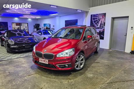 Red 2017 BMW 220I Wagon Active Tourer Sport Line
