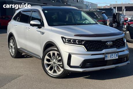 Silver 2021 Kia Sorento Wagon Gt-Line 7 Seat