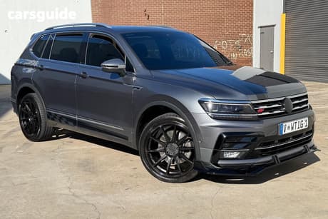 Grey 2021 Volkswagen Tiguan Wagon Allspace 162 Tsi Highline