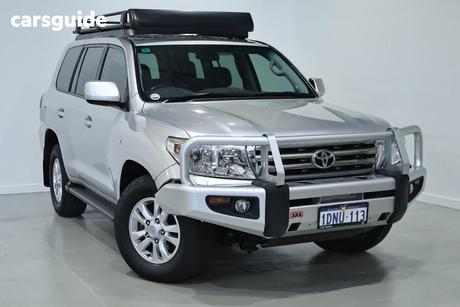 Silver 2009 Toyota Landcruiser Wagon Sahara (4X4)