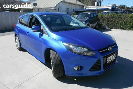 Blue 2014 Ford Focus Hatchback Sport