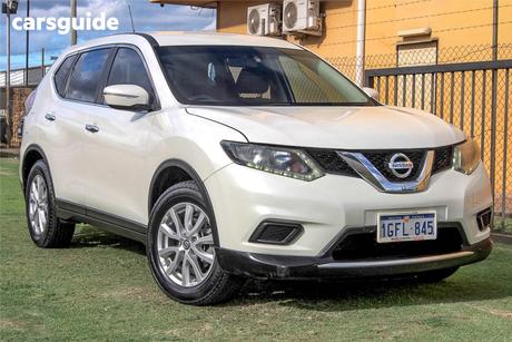 White 2017 Nissan X-Trail Wagon St (Fwd)