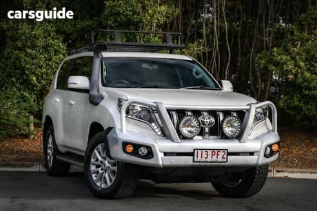 White 2016 Toyota Landcruiser Prado Wagon Kakadu (4X4)