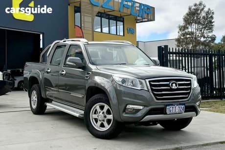Grey 2018 Great Wall Steed Dual Cab Utility (4X2)