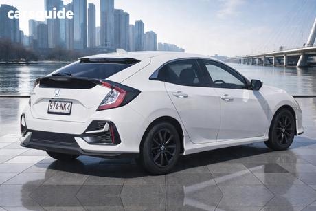 White 2020 Honda Civic Hatchback Vti-S