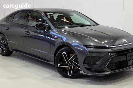 Grey 2025 Hyundai Sonata Sedan N Line