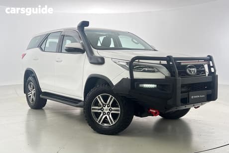 White 2022 Toyota Fortuner Wagon Gx