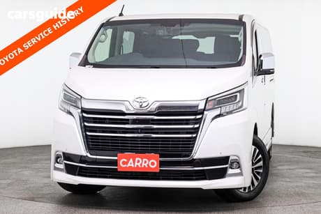 White 2020 Toyota Granvia Wagon Vx (6 Seats)