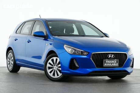 Blue 2018 Hyundai I30 Hatchback Go