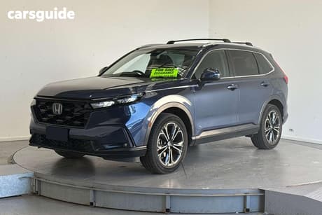 Blue 2024 Honda CR-V Wagon Vti Lx (Awd) 5 Seats