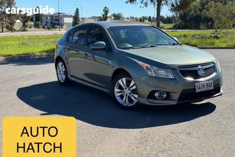 Grey 2014 Holden Cruze Hatchback Sri