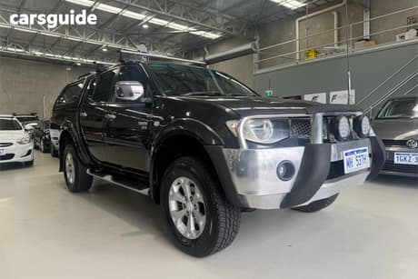 Grey 2011 Mitsubishi Triton Double Cab Utility Glx-R (4X4)