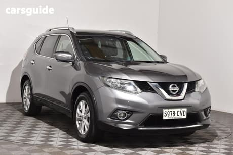 Grey 2016 Nissan X-Trail Wagon St-L (4X4)