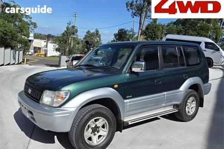 Green 1997 Toyota Landcruiser Prado SUV VX GRANDE 4X4