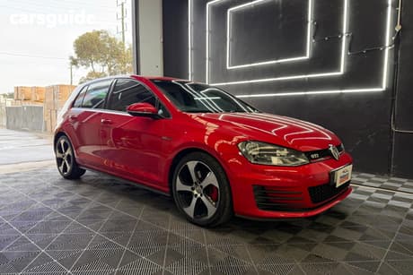 Red 2013 Volkswagen Golf Hatch GTI 1K MY13